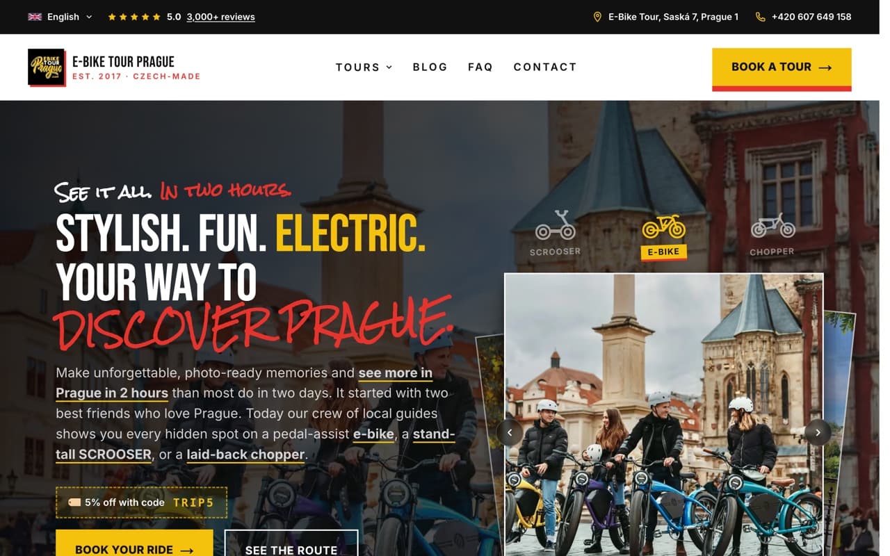 Ebiketourprague.com